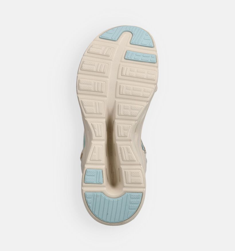 Skechers Go Walk Glide-Step Witte Sandalen voor dames (371247)