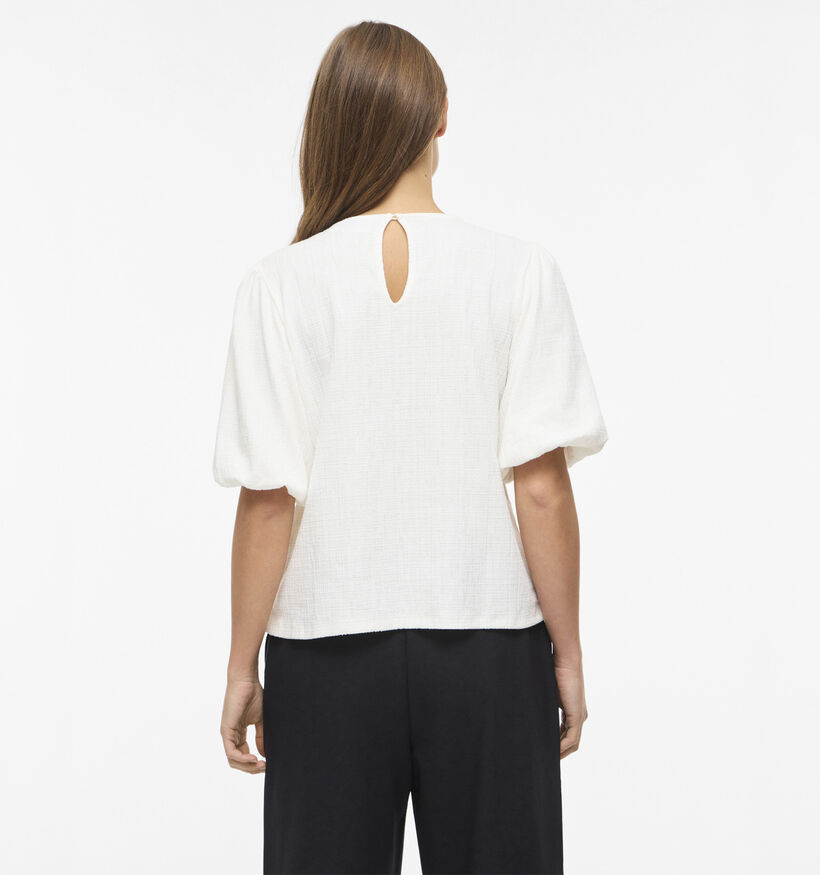 Vila Malora O-Neck Witte Blouse voor dames (369494)