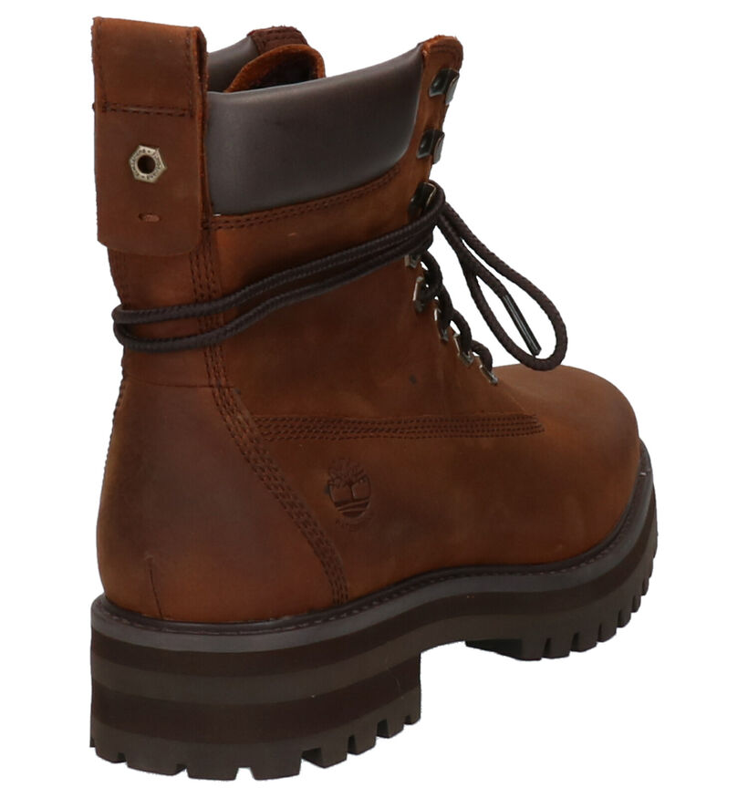 Timberland Courma Bruine Boots in leer (255245)