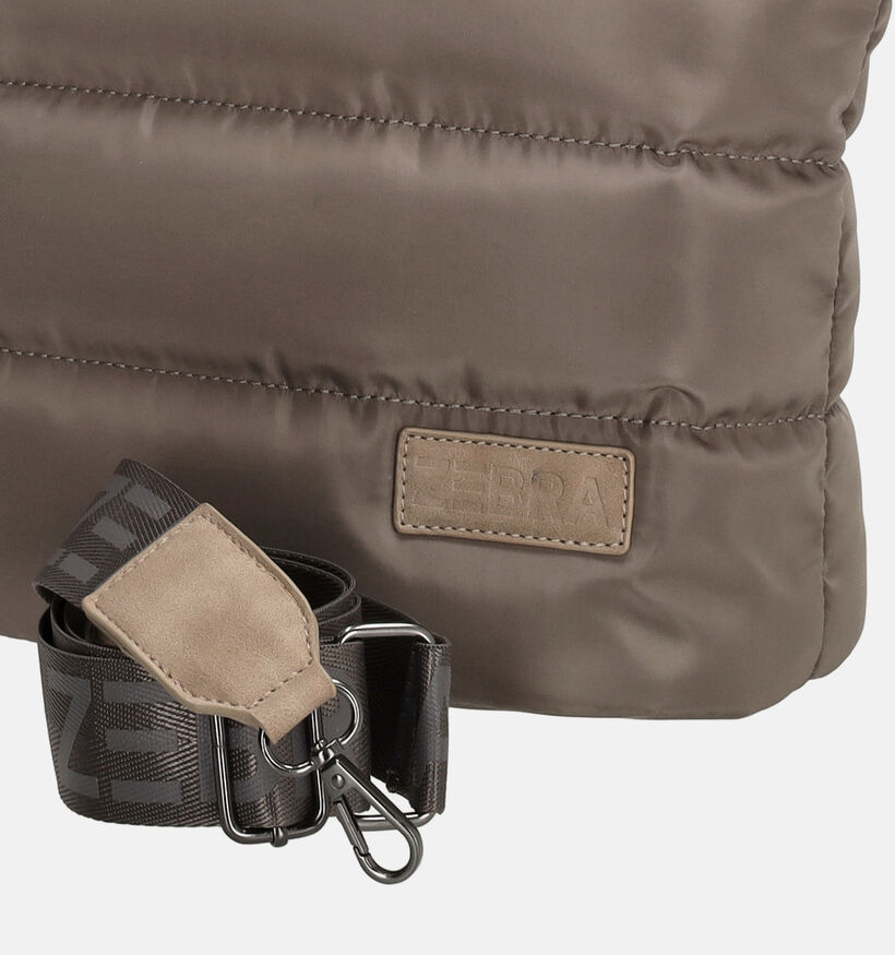 ZEBRA Elske Bruine Shoppertas met Riem voor dames (374363)