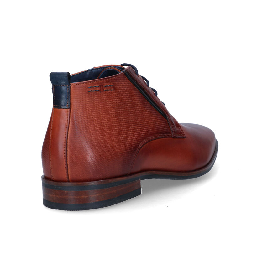 Berkelmans Estoril Cognac Geklede Schoenen voor heren (329600)