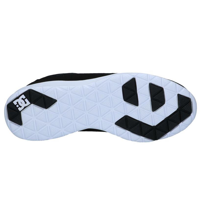 DC Shoes Baskets slip-on en Noir en textile (223625)