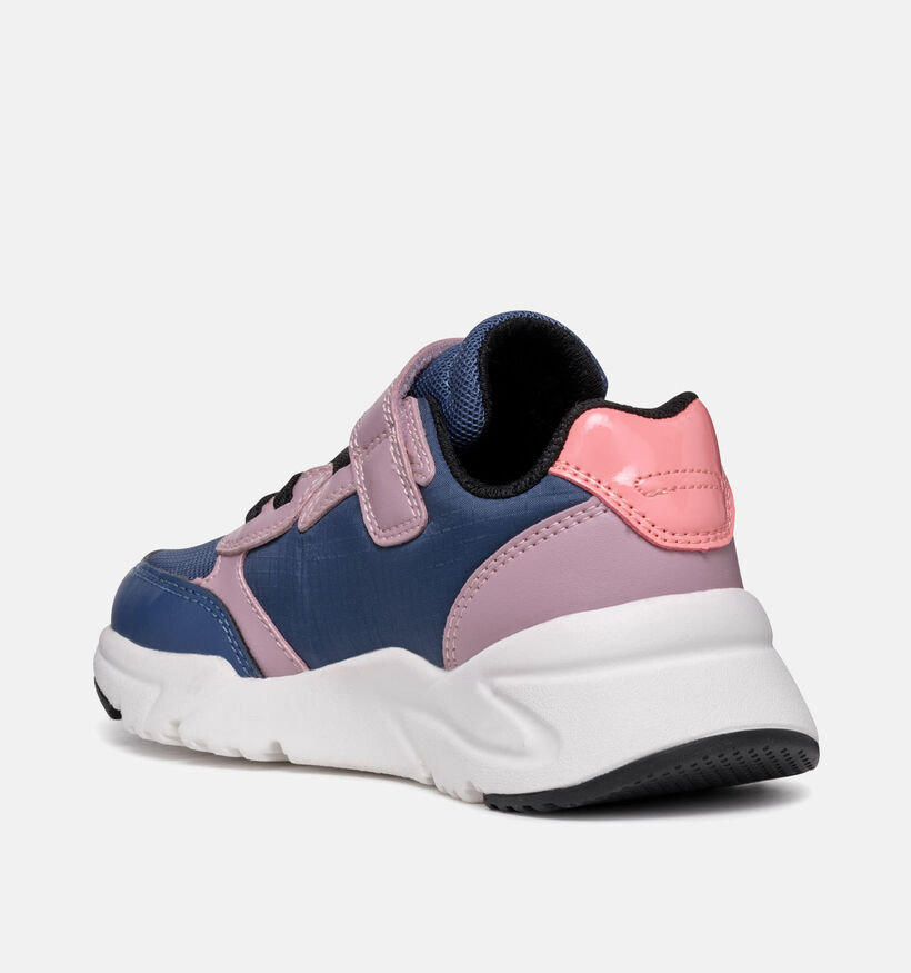 Geox Loftus Blauwe Sneakers voor meisjes (345960) - geschikt voor steunzolen