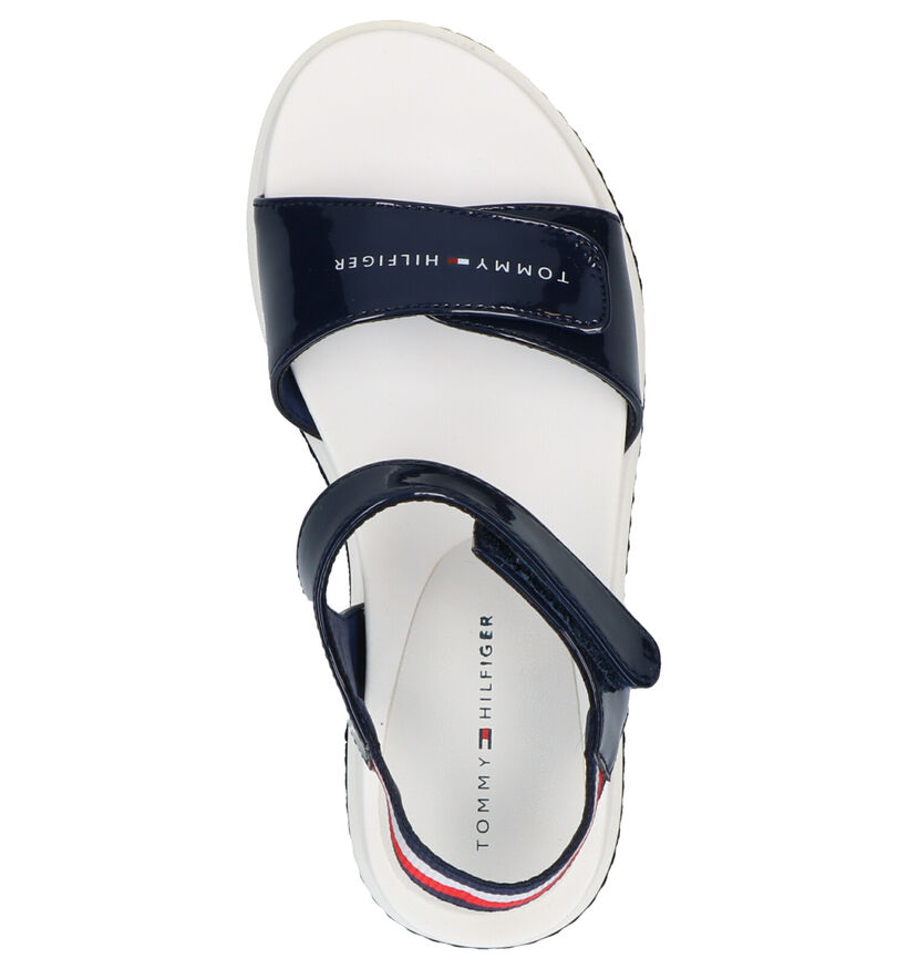 Tommy Hilfiger Blauwe Sandalen in lak (266574)