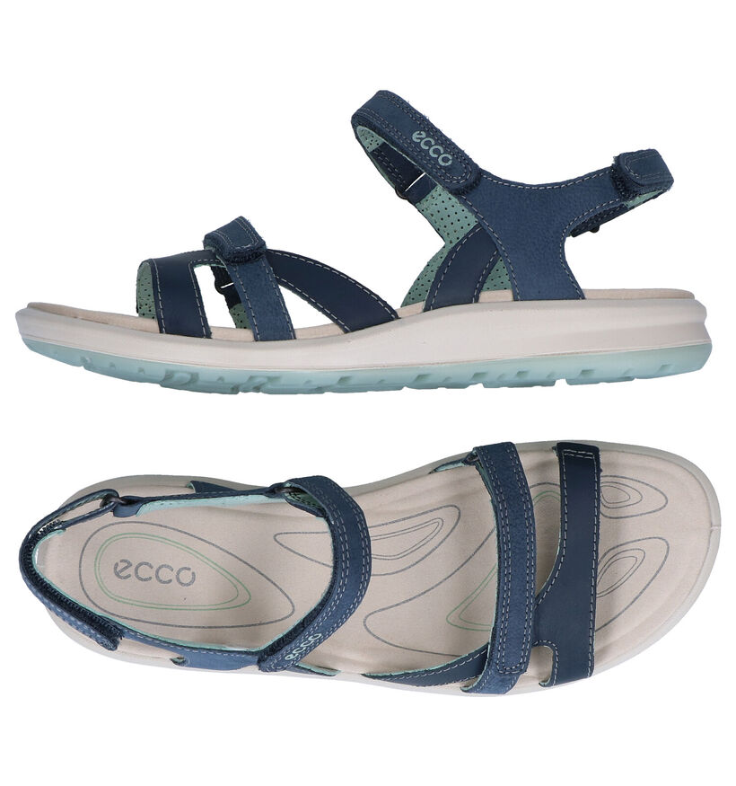 ECCO Cruise Blauwe Sandalen in leer (287322)