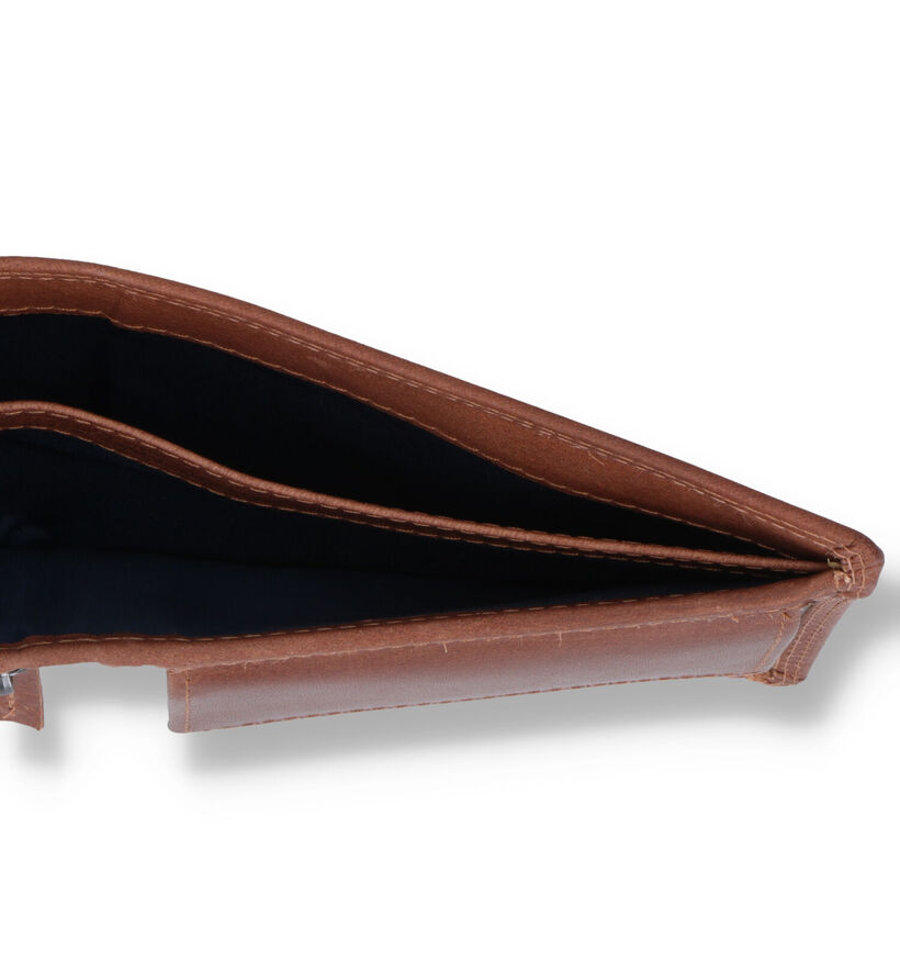 Euro-Leather Portefeuille en Cognac pour hommes (353556)