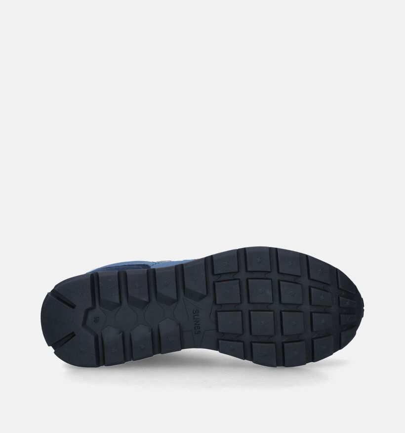 Sun 68 Ally Bright Nylon Baskets en Bleu pour femmes (345694) - pour semelles orthopédiques