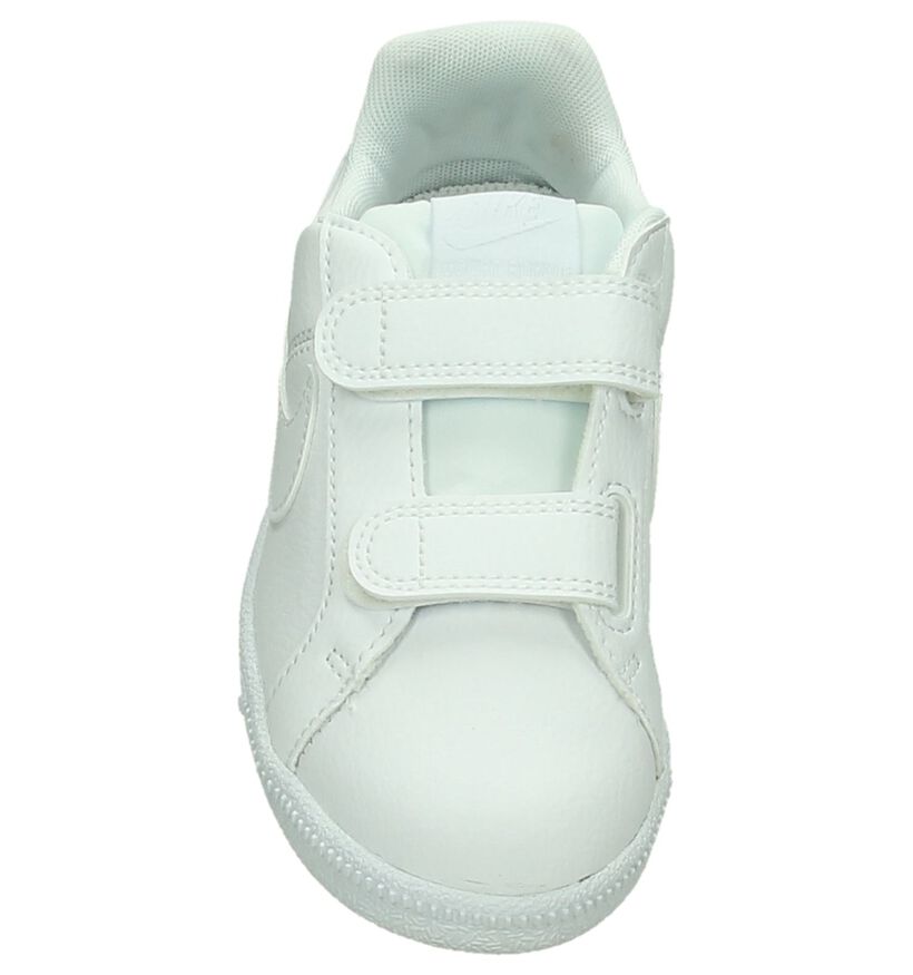 Witte Sneakers Nike Court Royale in leer (198119)