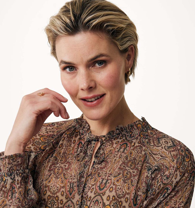 Mexx Bruine Blouse voor dames (348257)