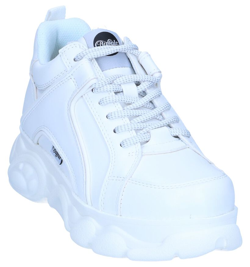 Witte Lage Sneakers Buffalo Corin in kunstleer (240459)