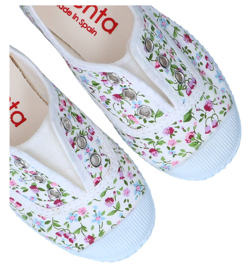 Cienta Witte Slip-on Sneakers voor meisjes (307970) - geschikt voor steunzolen