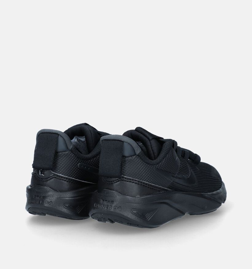 Nike Star Runner 4NN PS Zwarte Sneakers voor jongens, meisjes (332195)