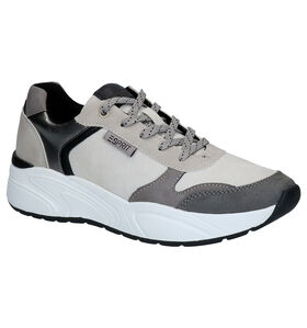 Esprit Baskets basses en Gris en simili cuir (279817)