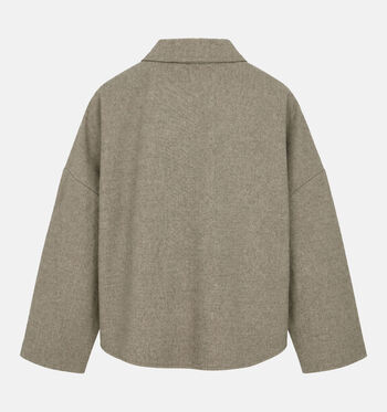 Minuit Vesten Beige/Blauw
