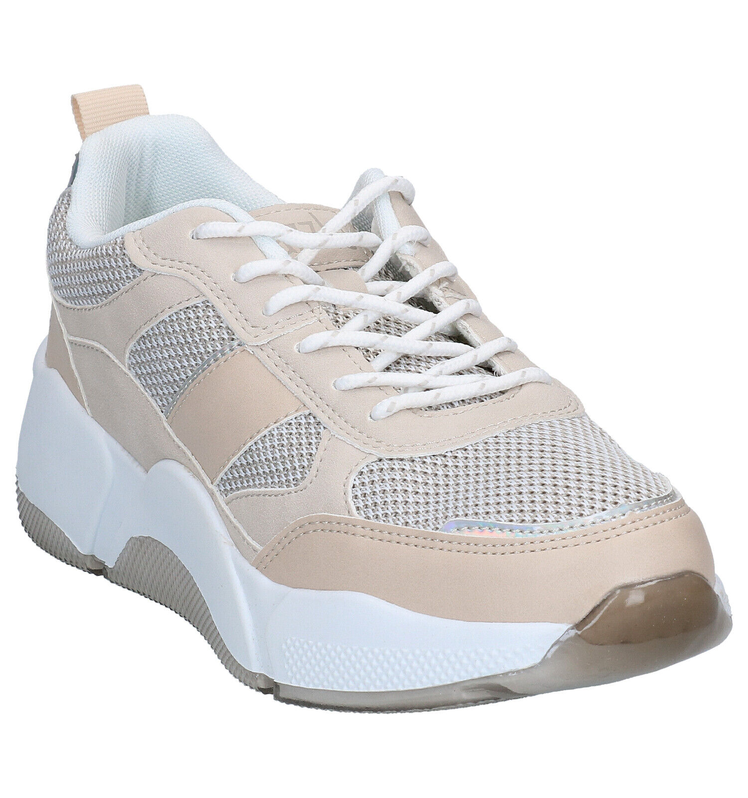 Dazzle Beige Sneakers Dames Sneakers Online op TORFS.BE