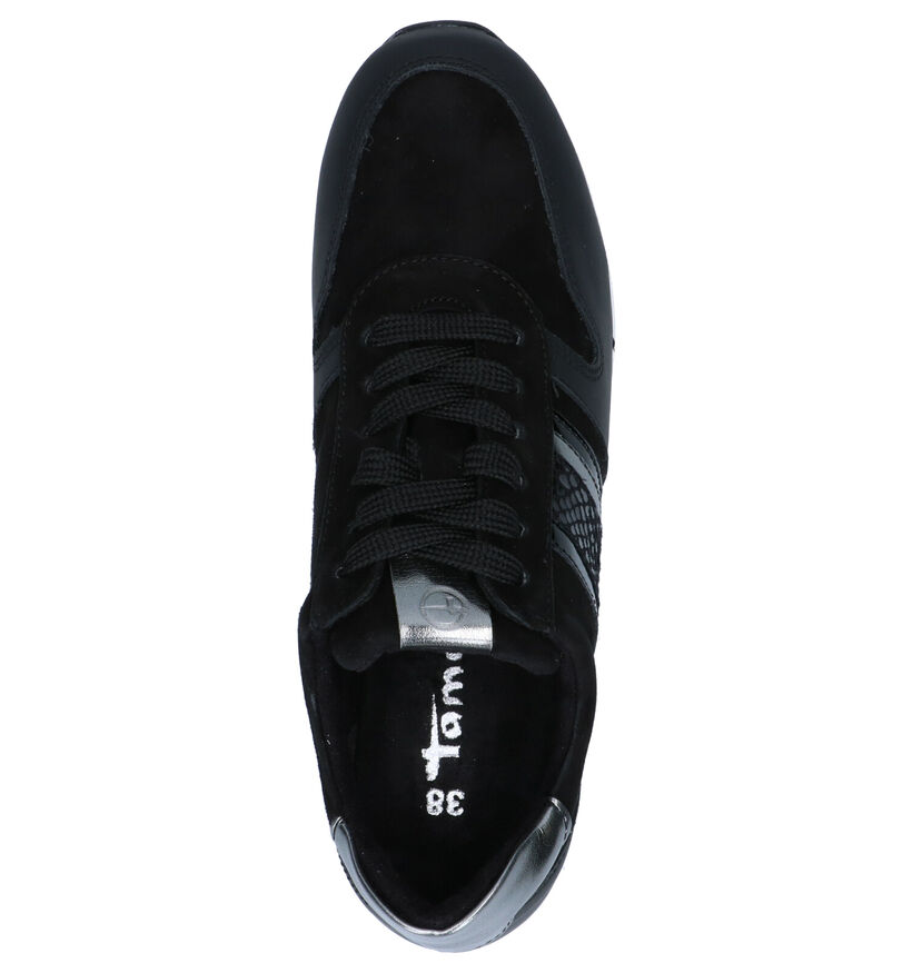 Tamaris Sneakers Zwart in leer (265593)