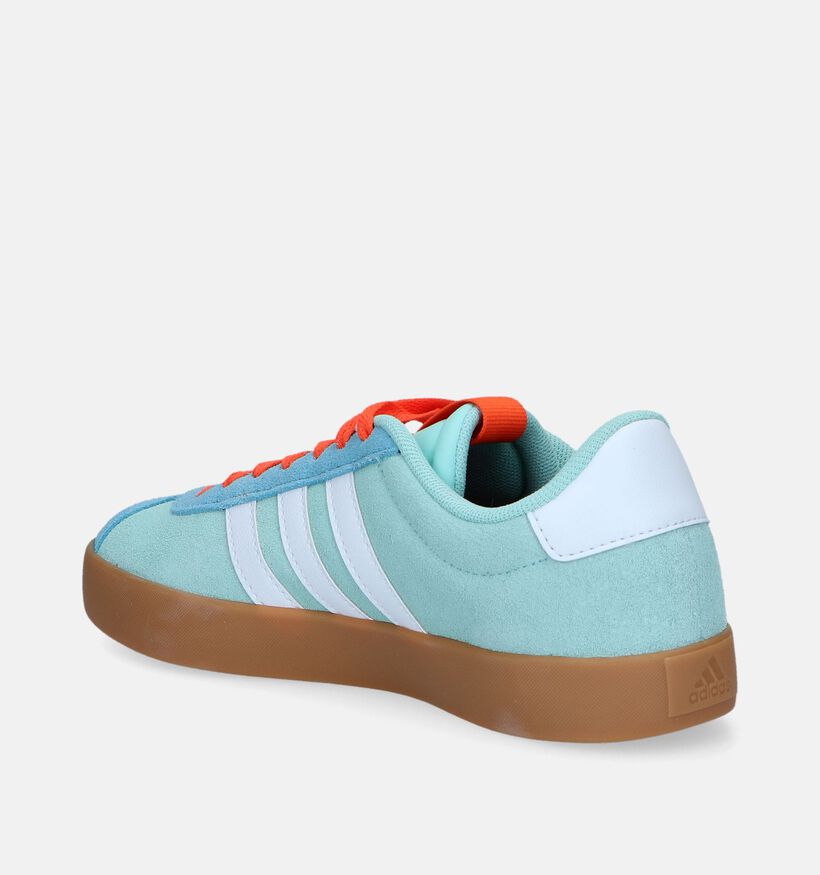 adidas VL Court 3.0 Baskets sportives en Rouge pour femmes (357135) - pour semelles orthopédiques