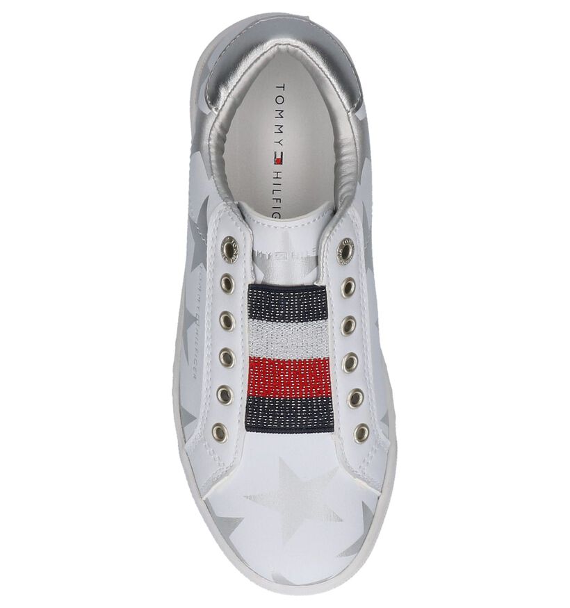 Witte Slip-on Sneakers Tommy Hilfiger Stars, , pdp