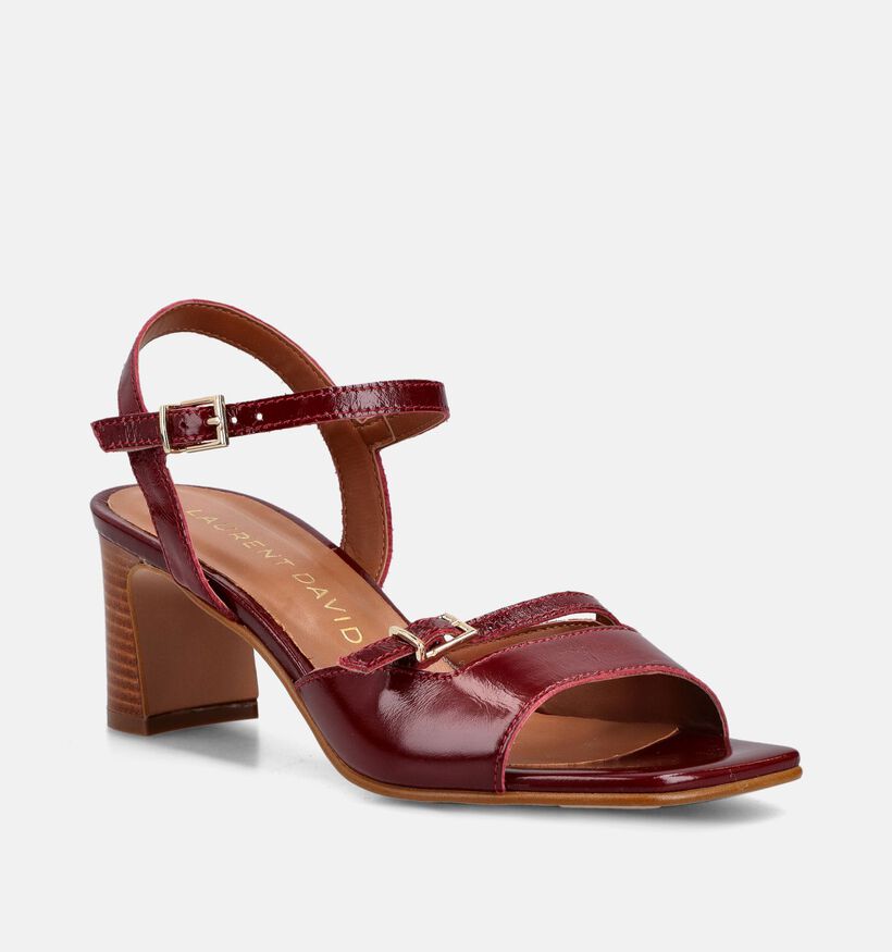 Laurent David Rose gold Sandalen met hak voor dames (373548)