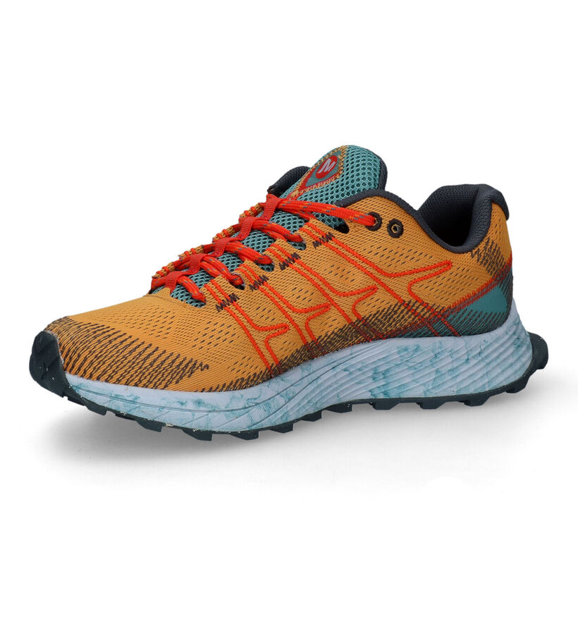 Merrell Moab Flight Chaussures de Randonneé en Orange en gore-tex (310227)