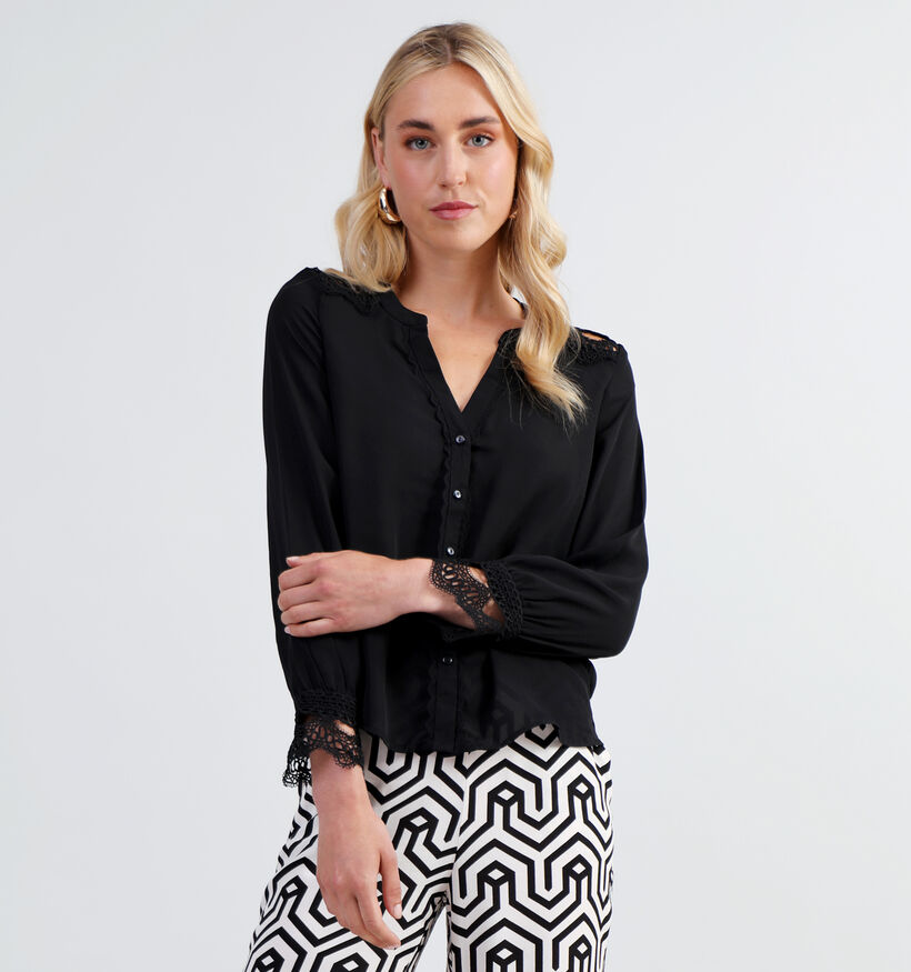 Vero Moda Agnes Zwarte Blouse voor dames (328988)