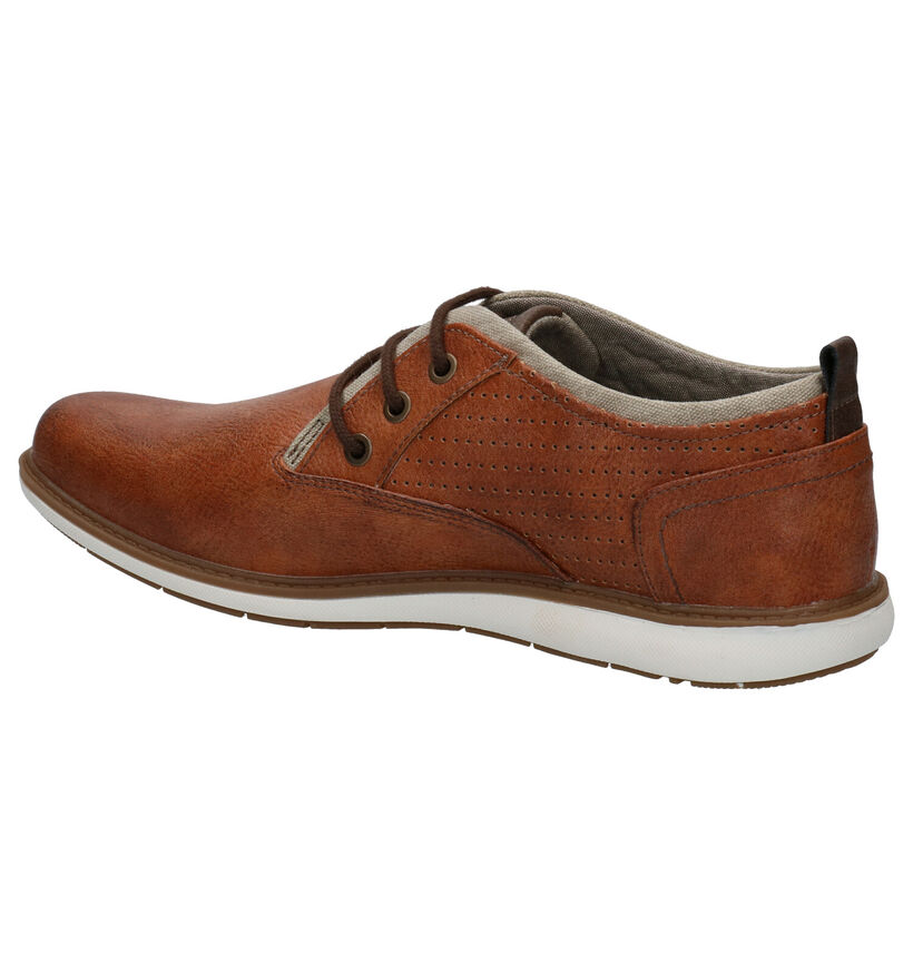 Mustang Chaussures classiques en Cognac en simili cuir (266720)