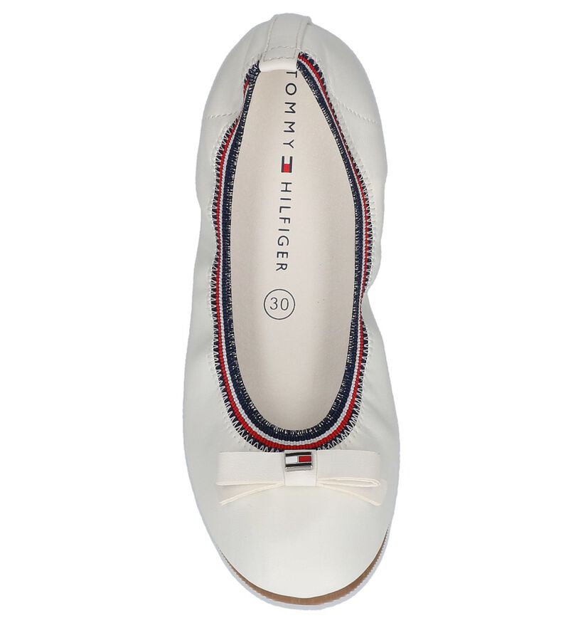 Tommy Hilfiger Ballerines en Blanc en simili cuir (239544)