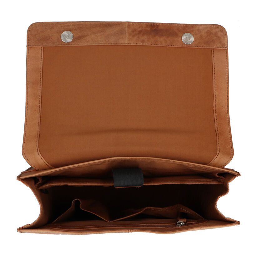 Burkely Icon Ivy Sac à dos en Noir en cuir (307974)