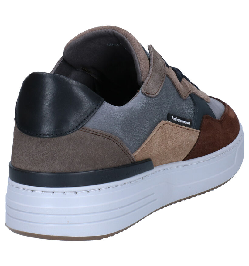 Cycleur de Luxe Clincher Chaussures à lacets Multicolore en cuir (298979)