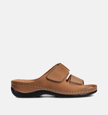 Dr. Mauch Slippers Bruin/Blauw