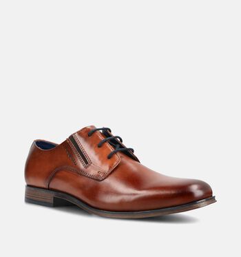 Bugatti Low Geklede schoenen Cognac