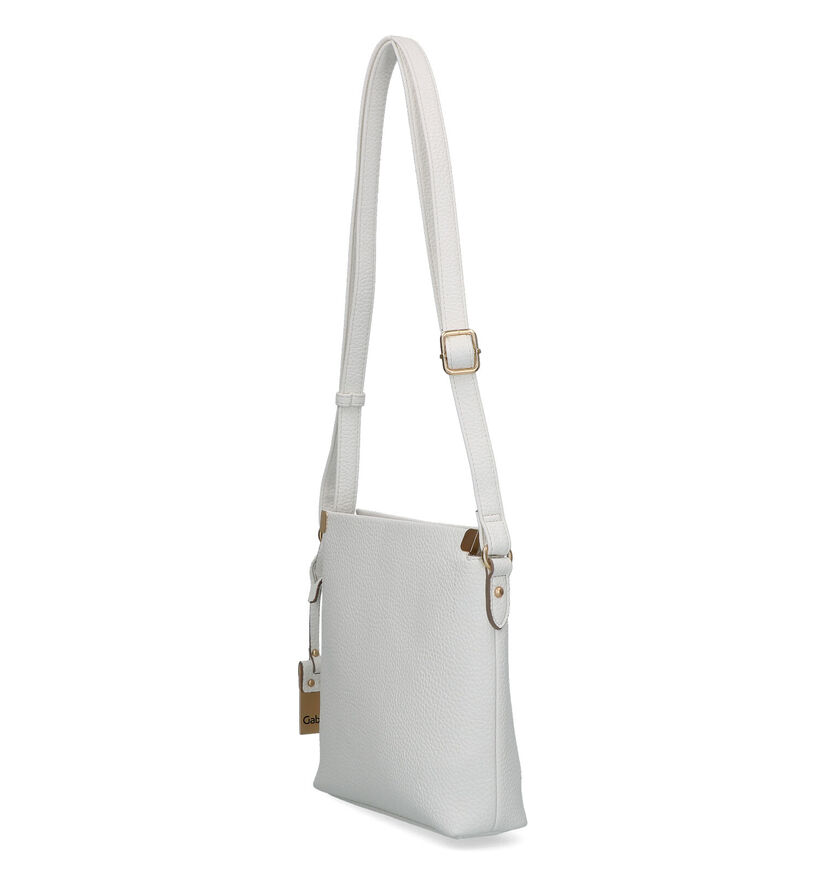 Gabor Gela Witte Crossbody Tas in kunstleer (324777)