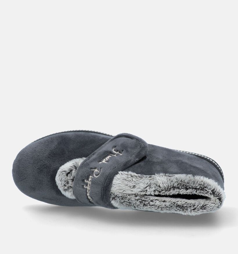 Hush Puppies Cyrilo Grijze Hoge pantoffels voor dames (345566)