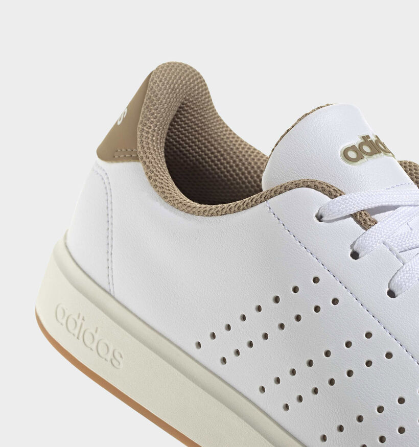 adidas Advantage 2.0 Baskets basses en Blanc pour hommes (366989) - pour semelles orthop&eacute;diques