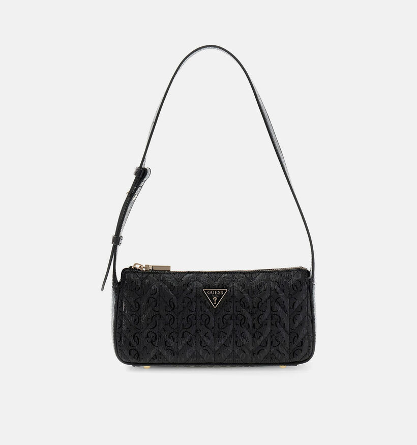 Guess Stacey Mini Sac &agrave; bandouli&egrave;re en Noir pour femmes (375912)