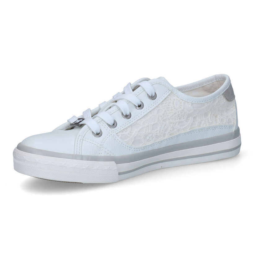 Mustang Witte Sneakers voor dames (303687)