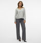 Vero Moda Becky Grijze Wijde broek L30 voor dames (344051)