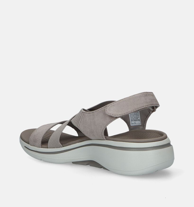 Skechers Go Walk Arch Fit Treasured Blauwe Sandalen voor dames (354728)