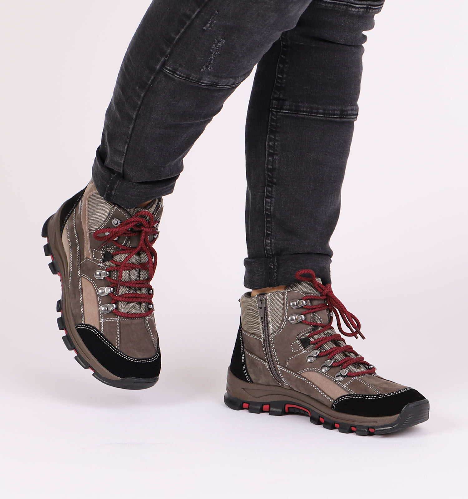 Bruine wandelschoenen dames online