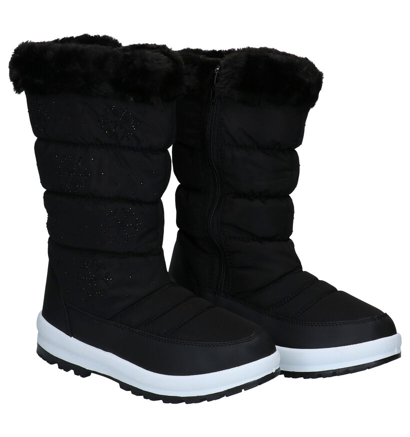 Snow Fun Witte Snowboots voor dames (293745) - geschikt voor steunzolen
