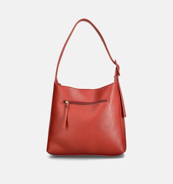 Tamaris Schoudertassen Bruin/Taupe/Rood