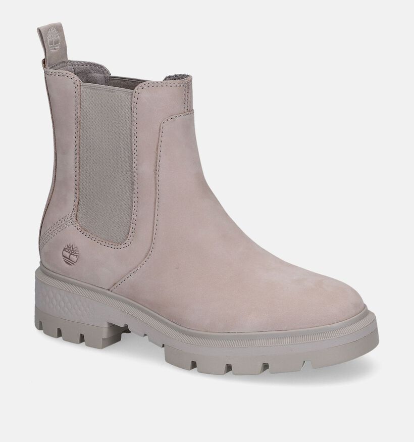 Timberland Cortina Valley Chelsea Beige Boots voor dames (313451) - geschikt voor steunzolen