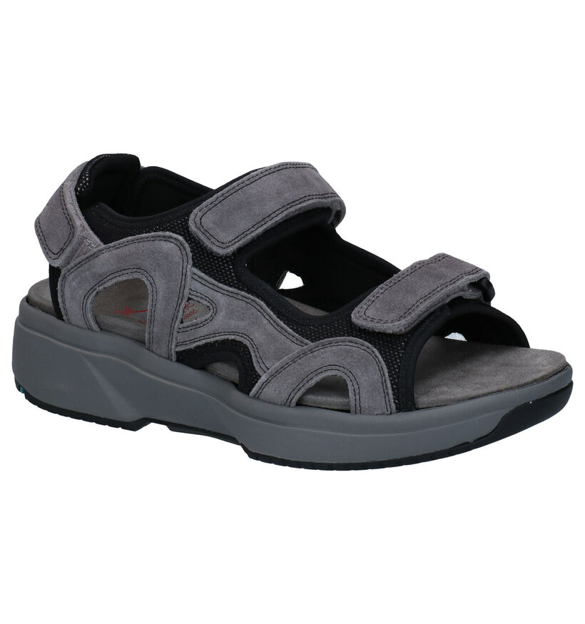 Xsensible Stretchwalker Timor Grijze Sandalen in daim (290313)