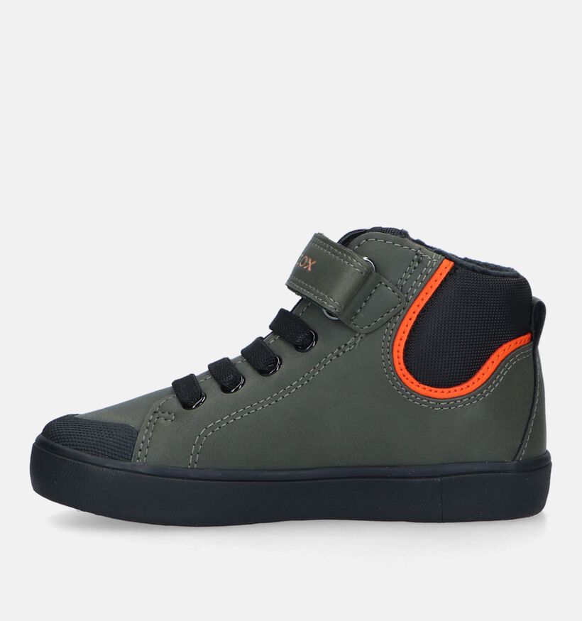 Geox Gisli Gele Hoge Sneakers voor jongens (328535) - geschikt voor steunzolen