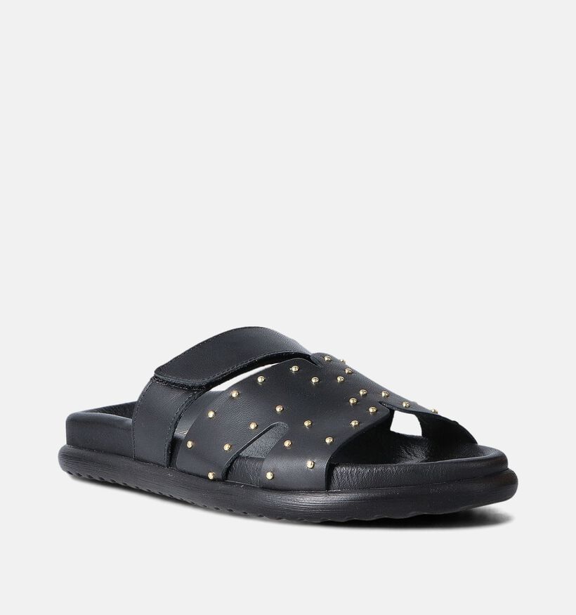Tango Lilia 1 Nu-pieds plates en Noir pour femmes (363081)