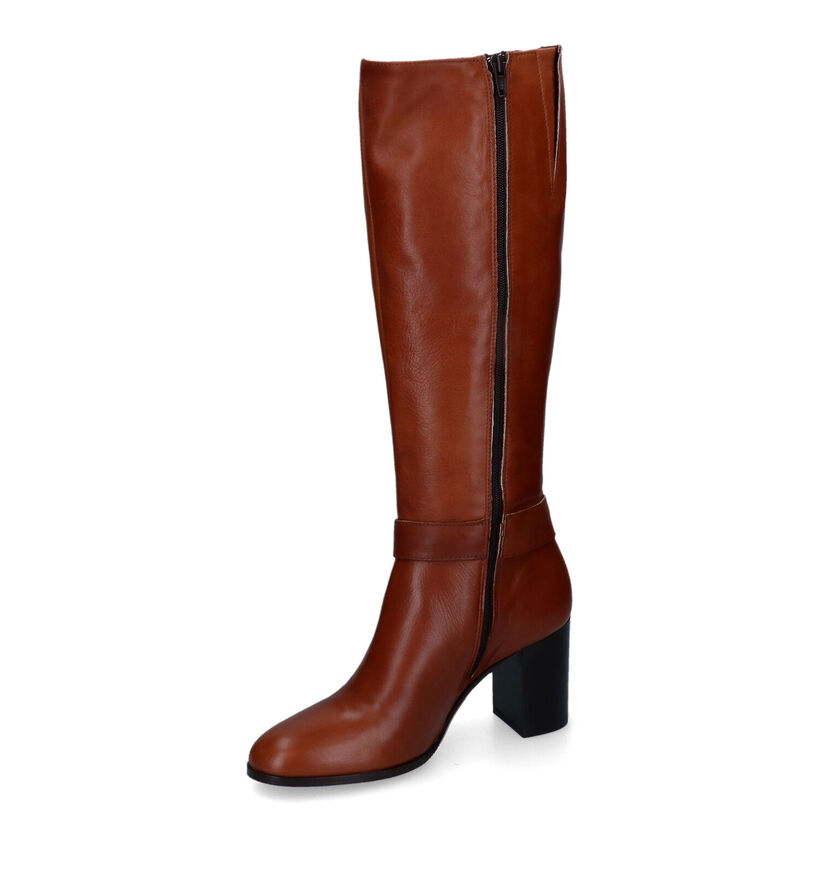 Signatur Bottes hautes en Cognac pour femmes (314662)