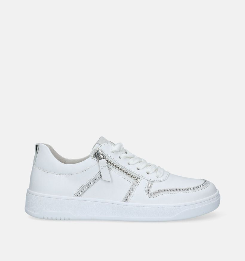Gabor Witte Sneakers voor dames (339520) - geschikt voor steunzolen
