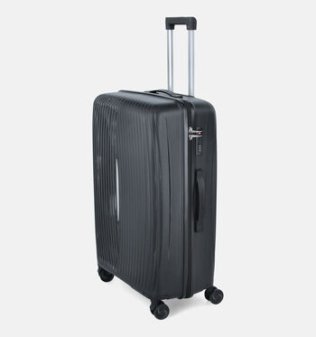 Love To Travel Reiskoffers Zwart/Taupe/Rood/Groen