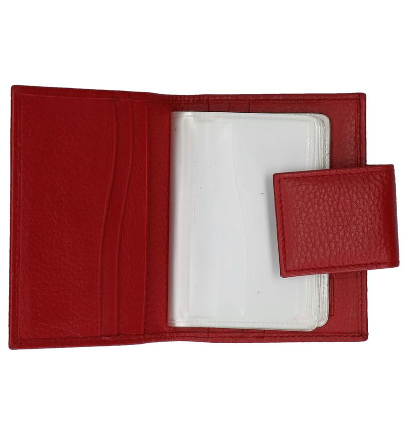 Crinkles Porte-cartes en Marron en cuir (263713)