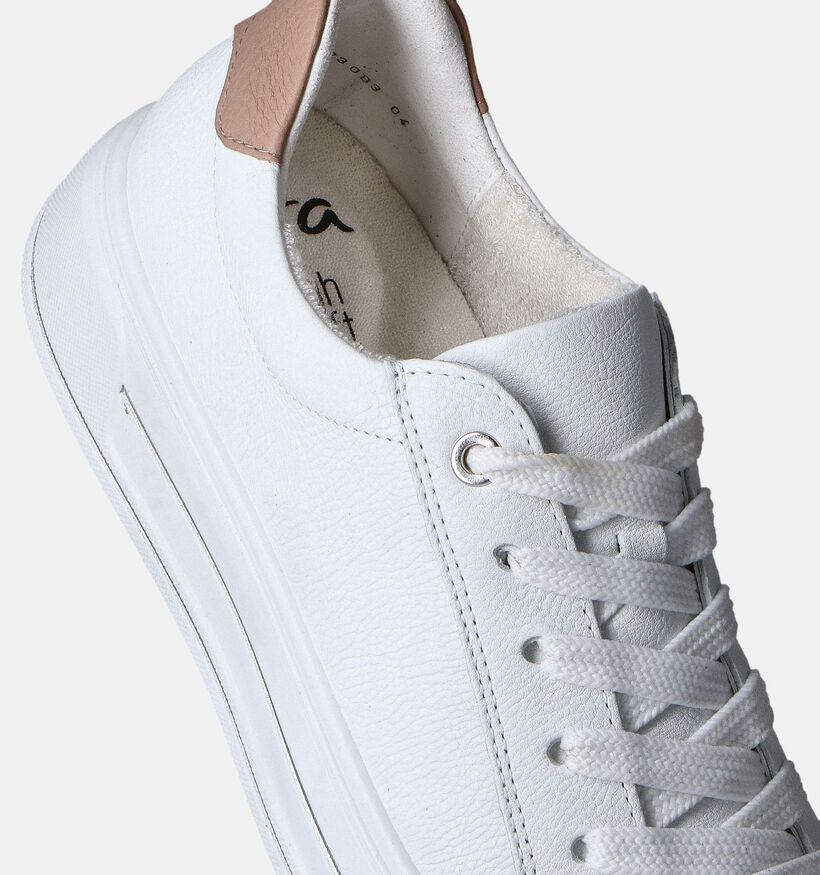 Ara Canberra 3.0 Baskets en Blanc pour femmes (355196) - pour semelles orthopédiques